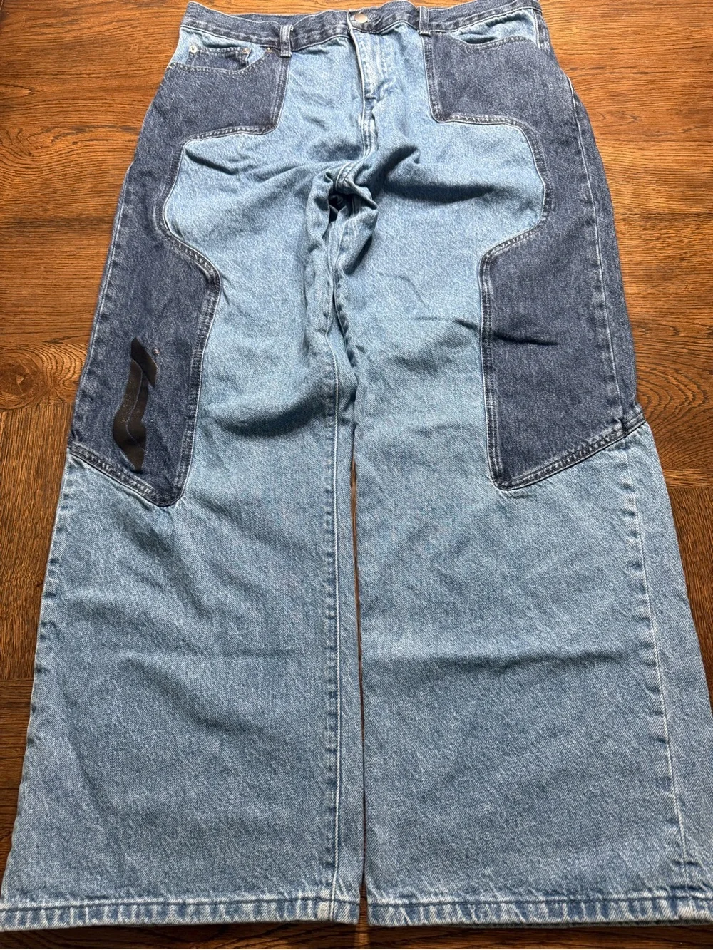 Formula 1 x PacSun Garage Extreme Baggy Jeans Mens Size 36 street wear